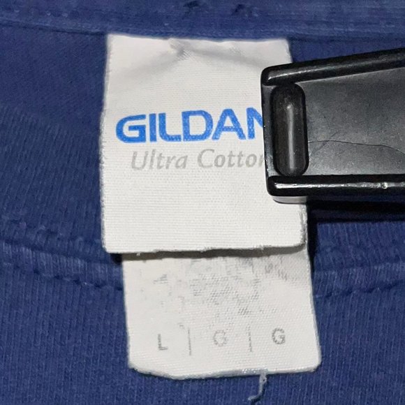 Ford 'The Deuce' Graphic T-Shirt Hot Rods Tee Car Design Gildan Blue Size Large - Picture 6 of 7